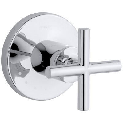 Purist® Valve Trim with Cross Handle for Volume Control Valve