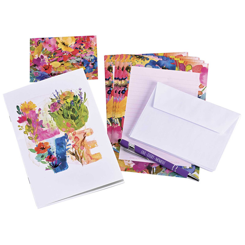 Ensemble de papeterie à journal