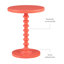 Table de bout à piédestal Fiama-897174345-810030315