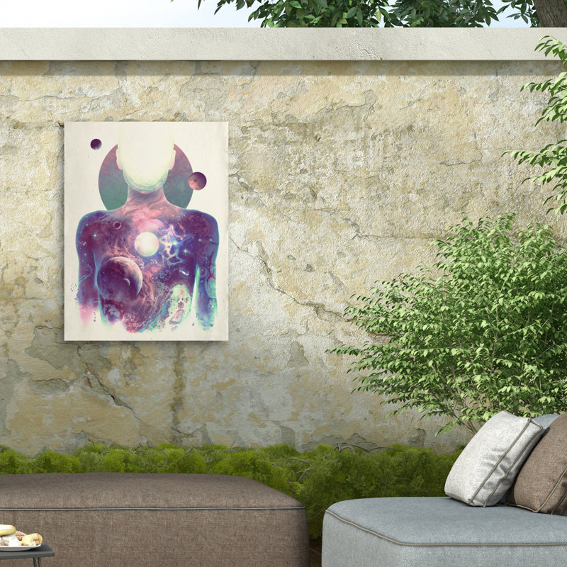 Toile d'extérieur Barrett Biggers Stardust Memories, H 14 po x l 19 po