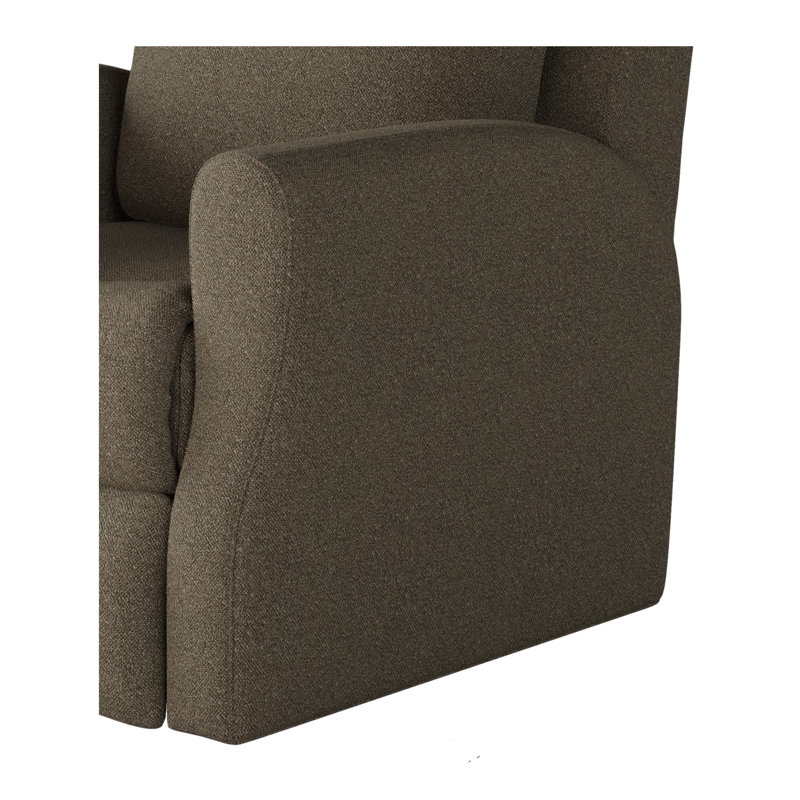Fame Rocker Recliner, Choco Brown, Power Rocker