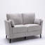 Causeuse en tissu