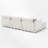 Modern Cloud Sectional Sofa,L-Shaped Luxury Couch Set With 2 Free Pillows-1587199496