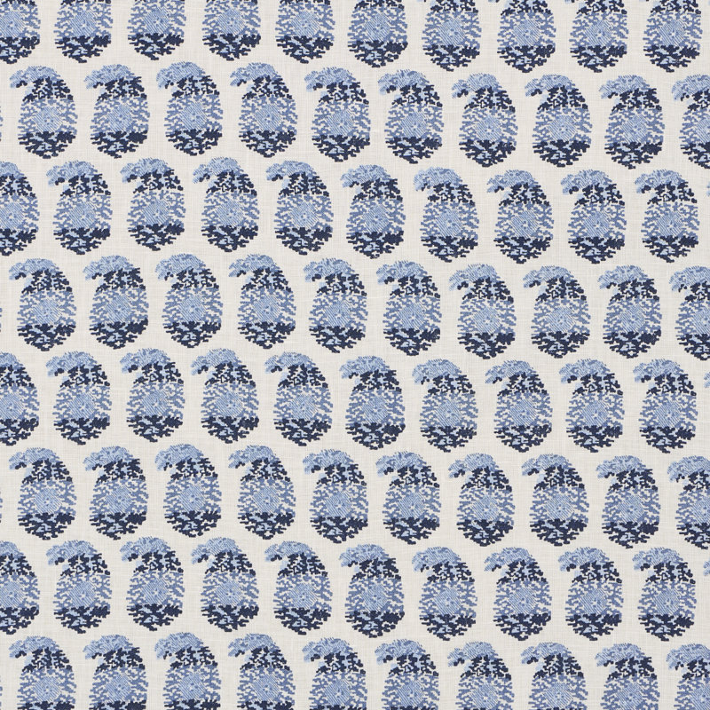 Tissu éponge Schumacher X Rita, Bleu / marine