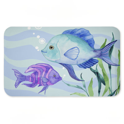 Tapis de sol anti-fatigue Fun Blue