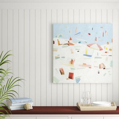 Summer Confetti IV - Wrapped Canvas Painting