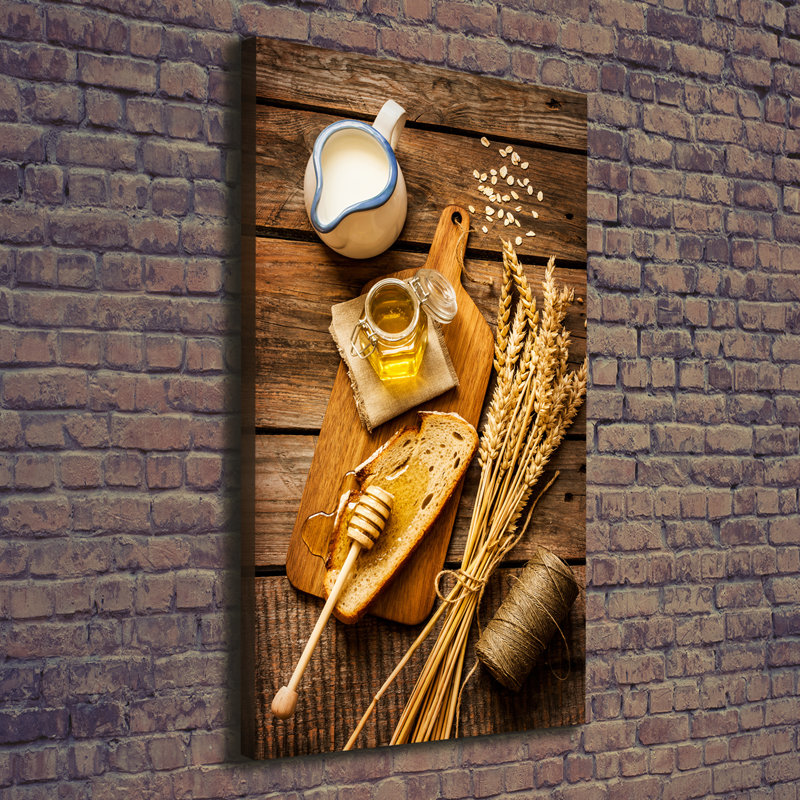 Breakfast - Wrapped Canvas Print