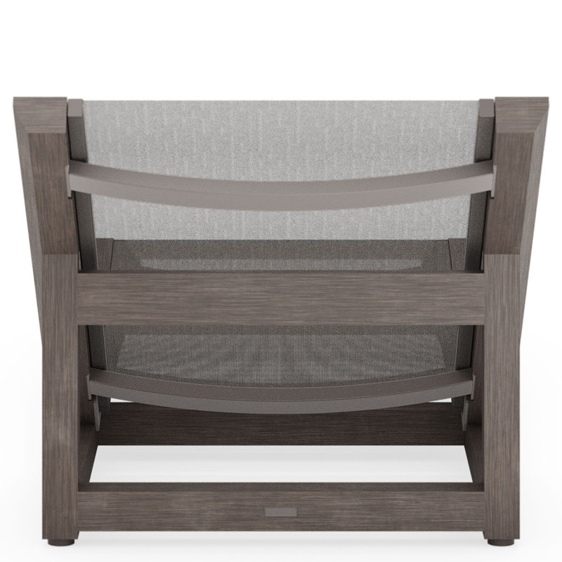Sierra Outdoor Chaise Lounge, Graphite, Pewter