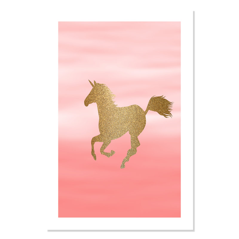 Ombre Pink 3' Wall Decal, 36" H x 24" W x 1" D, Paper