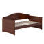 Lit de jour simple en bois massif Amalya-88346091
