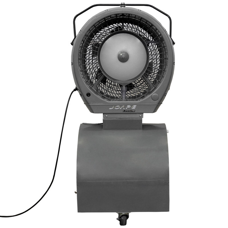 Ventilateur à réservoir sur piédestal de 48 po Cyclone, gris