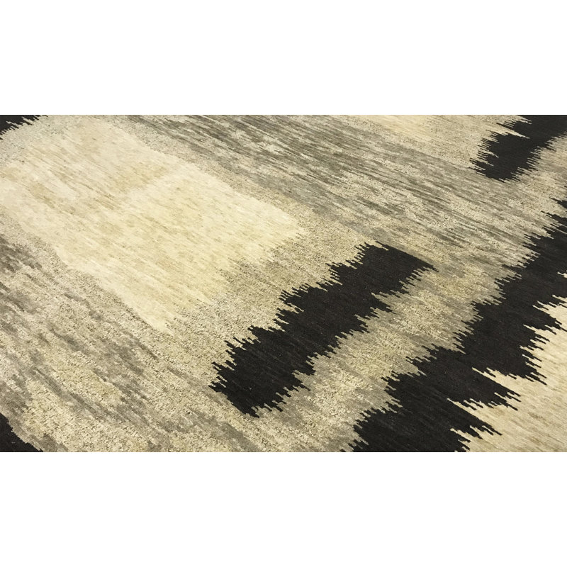 Hand-Knotted High-Quality Multi-Colored Area Rug