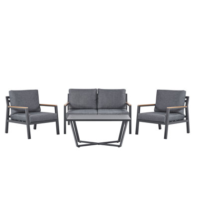 Gezana 4 Seater Sofa Set