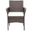 Chaise de patio avec coussins Vivelle-1391459225