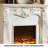 American-style simulated flame fireplace-1627224069