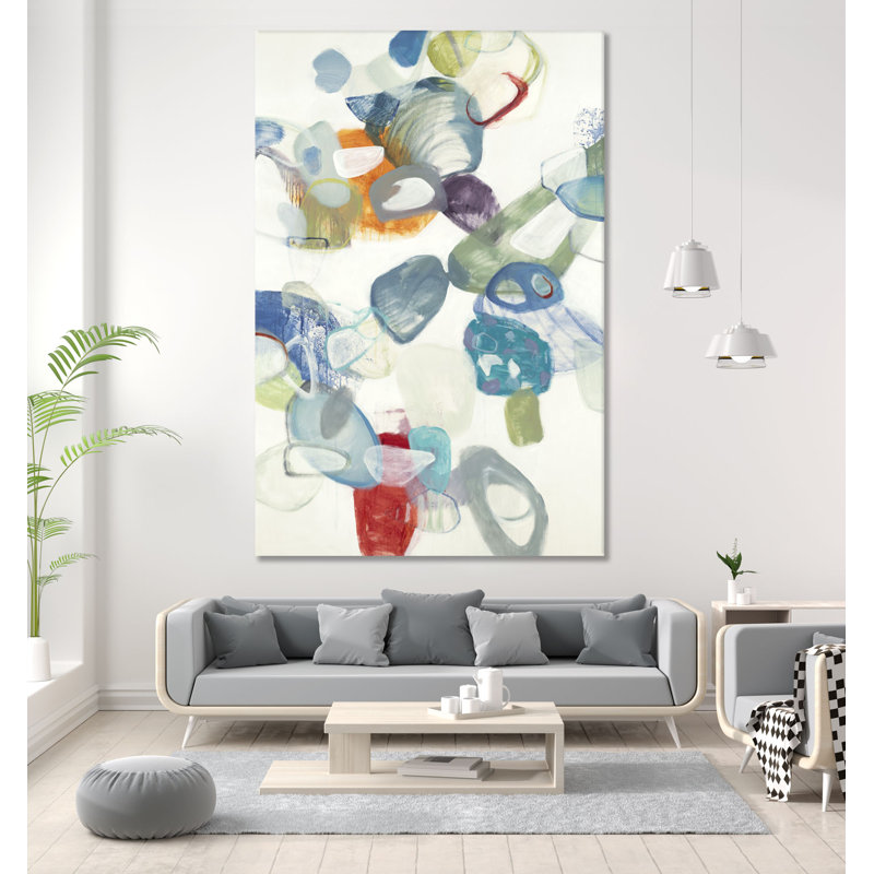 «Party Time II» par Lisa Ridgers, reproduction d'art sur toile tendue