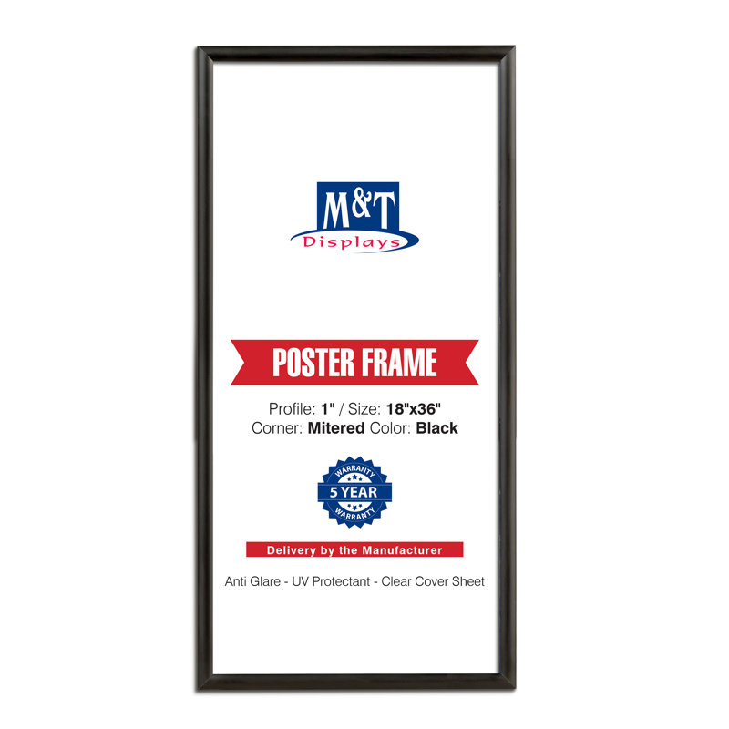 Metal Picture Frame, Black