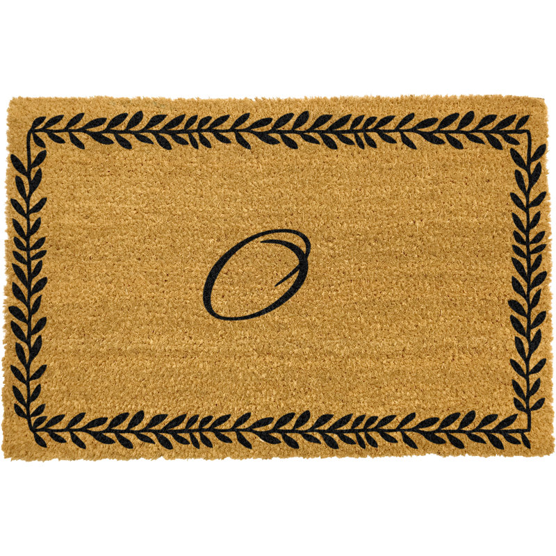 Branum Non-Slip Outdoor Doormat, O