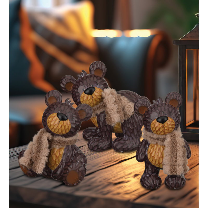 Bear Decor - Set/3