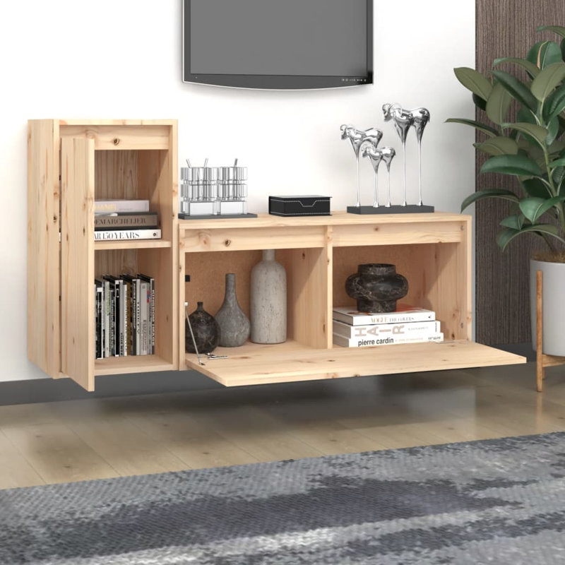 Glicerio Unfinished Entertainment Centre, Brown
