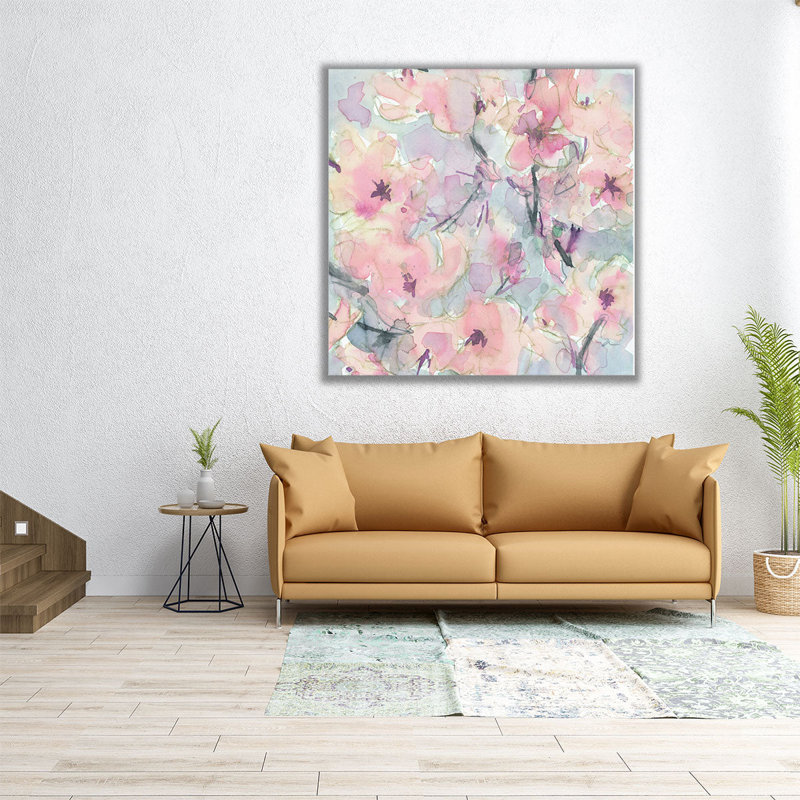 «Blossom Embrace II», reproduction d'art sur toile, H 30 po x l 30 po