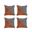  Housse de coussin carrée en similicuir-769851153