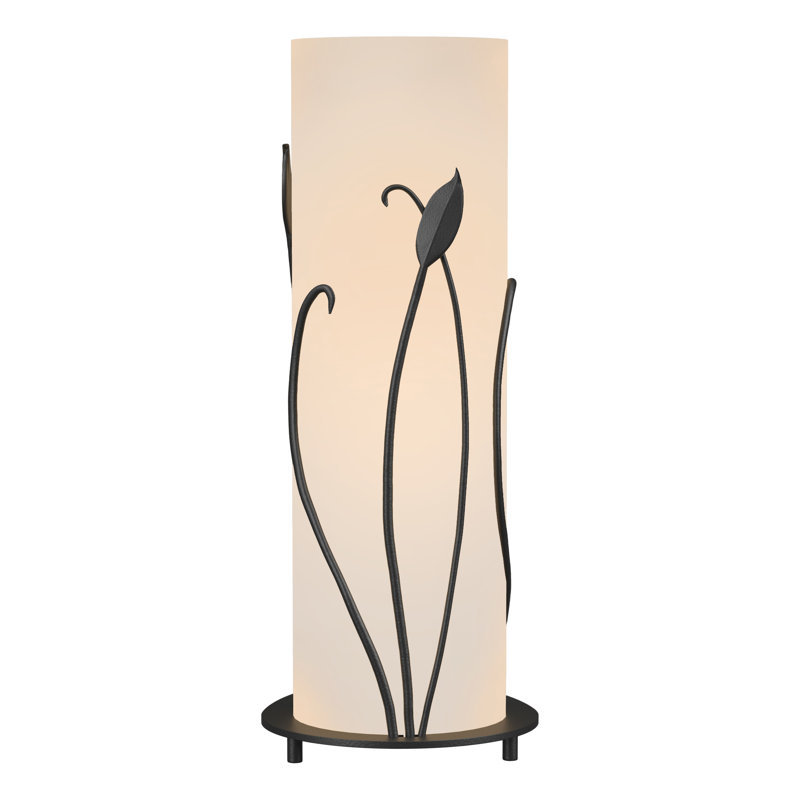 Leaf 18" Table Lamp, Black
