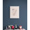 Merry Wall Art, signe de Noël, impression de typographie minimaliste, ornement contemporain de Noël, affiche de fête encadrée, décoration de bureau
