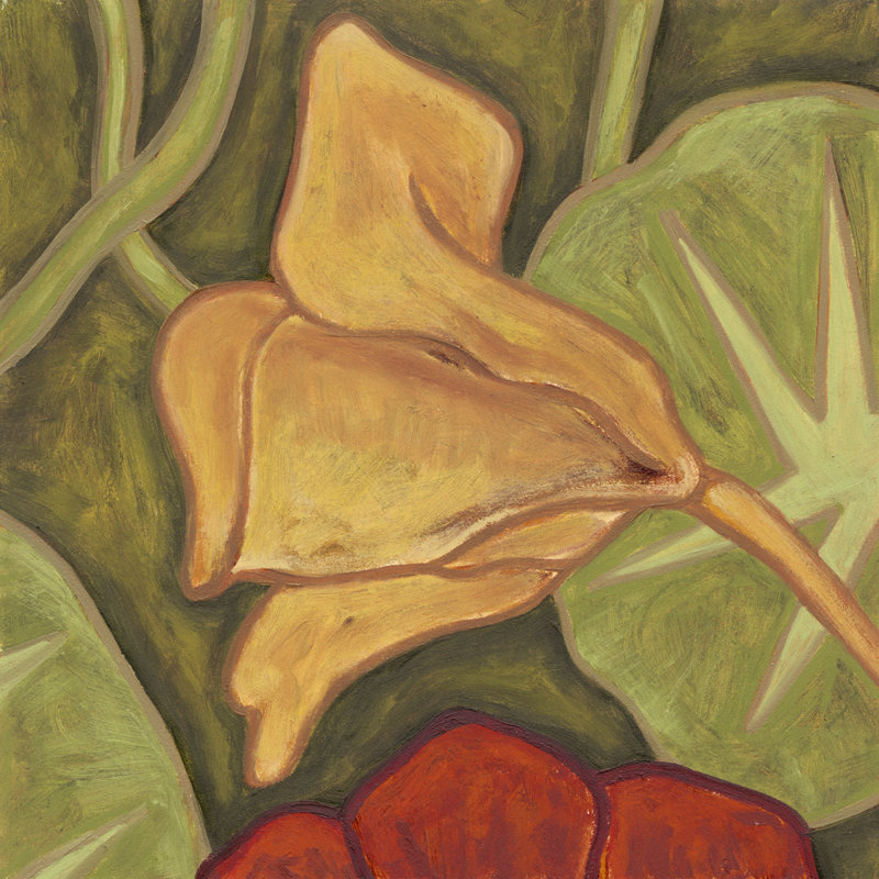 Vibrant Rainforest II by Karen Deans - Wrapped Canvas Print, 30cm H x 30cm W x 3.8cm D