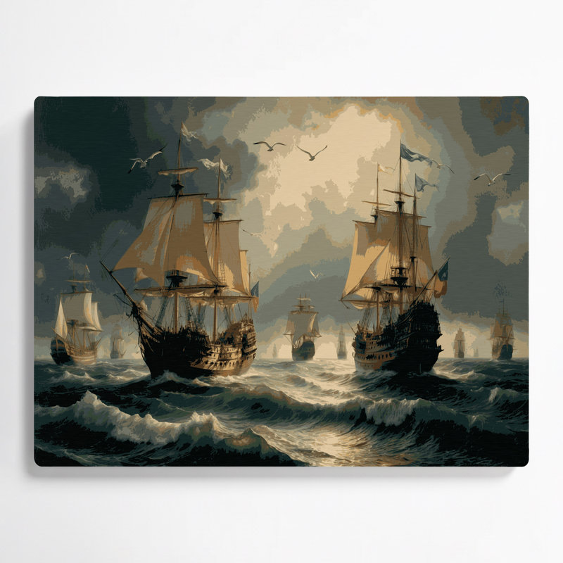 Art mural en métal nautique, H 20 po x l 30 po