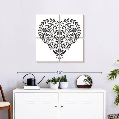 Hardie Folk Heart - noir