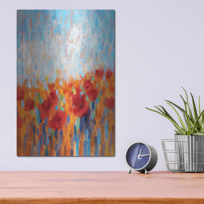 «Poppy Walk» par Claire Hardy, H 16 po x l 12 po