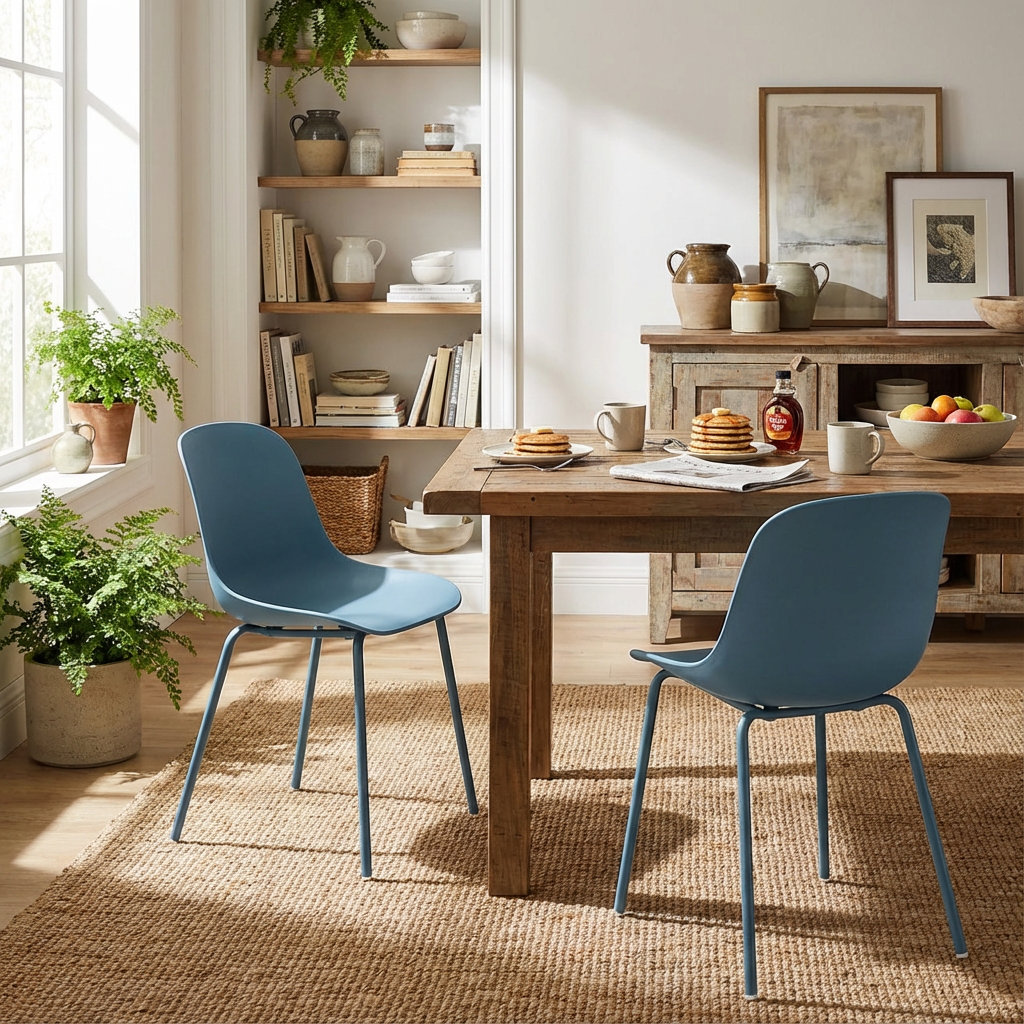 Meli Dining Chair, Blue