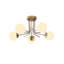 Stanwyck 5 - Light Gold/White Unique/Statement Pendant
