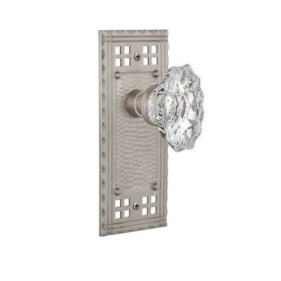 Craftsman Plate with Chateau Door Knob
