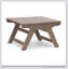 Table d'appoint d'extérieur en bois d'acacia Sedona