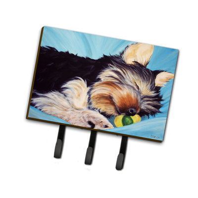 Metal Wall Organizer with Key Hooks