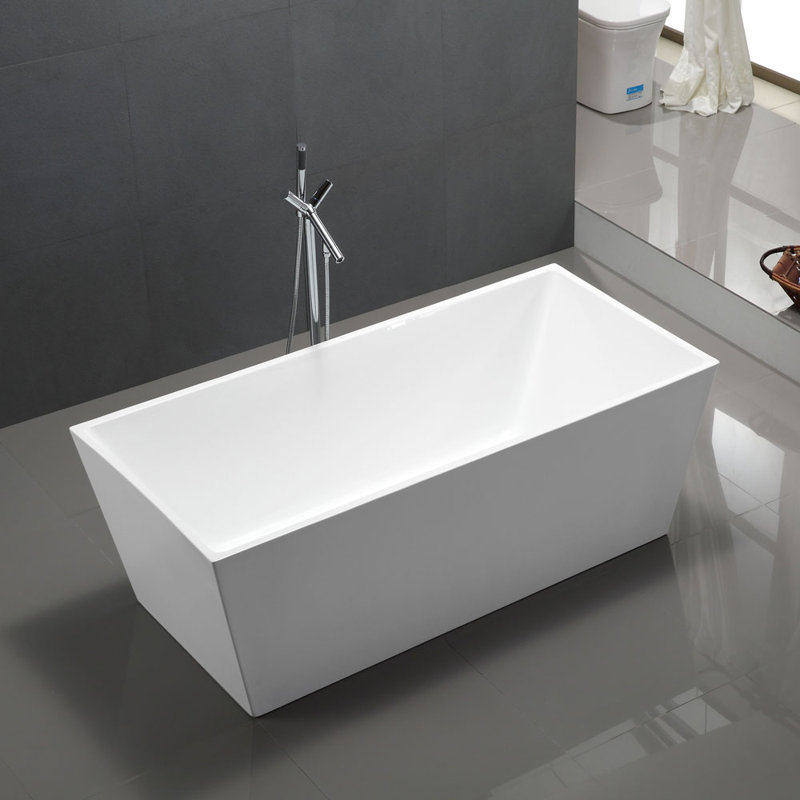 66.93'' x 31.5'' Soaking Acrylic Bathtub