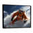 Black Floater Framed
