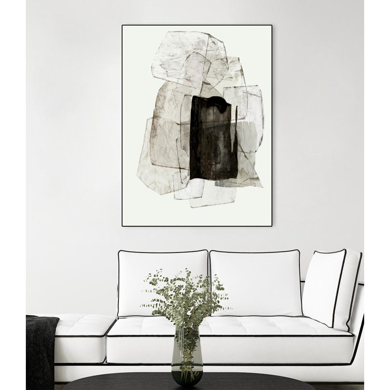 «Blotting Ink II» par PI Studio - reproduction sur toile flottante, H 32 po x l 24 po