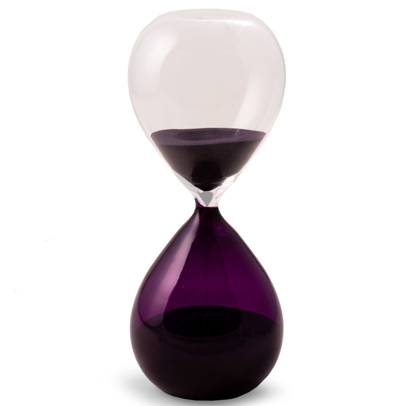 Merwin Abstract Hourglass, Purple