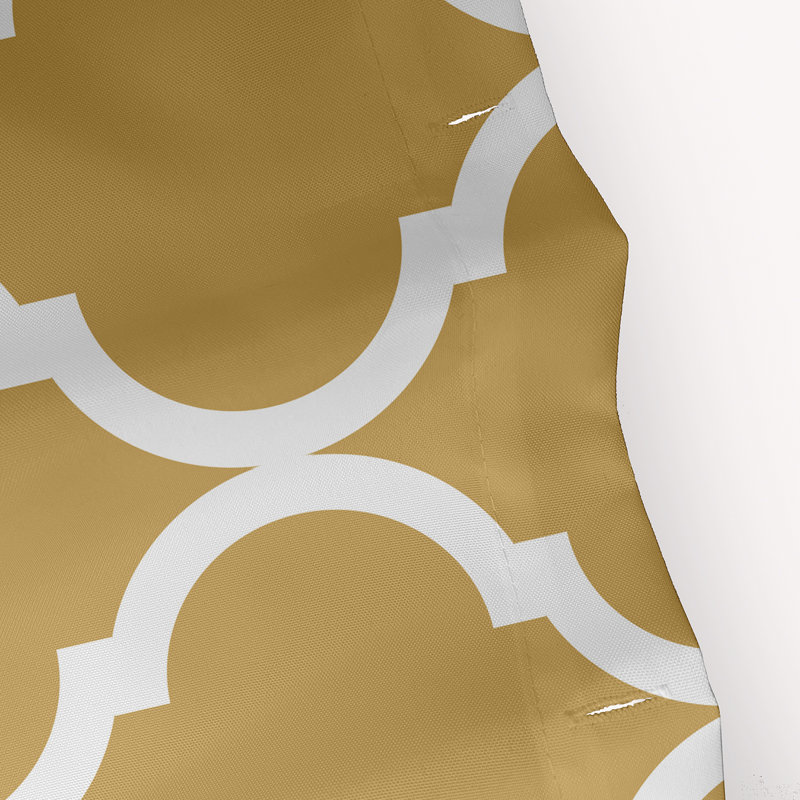 Floral Shower Curtain, Dijon