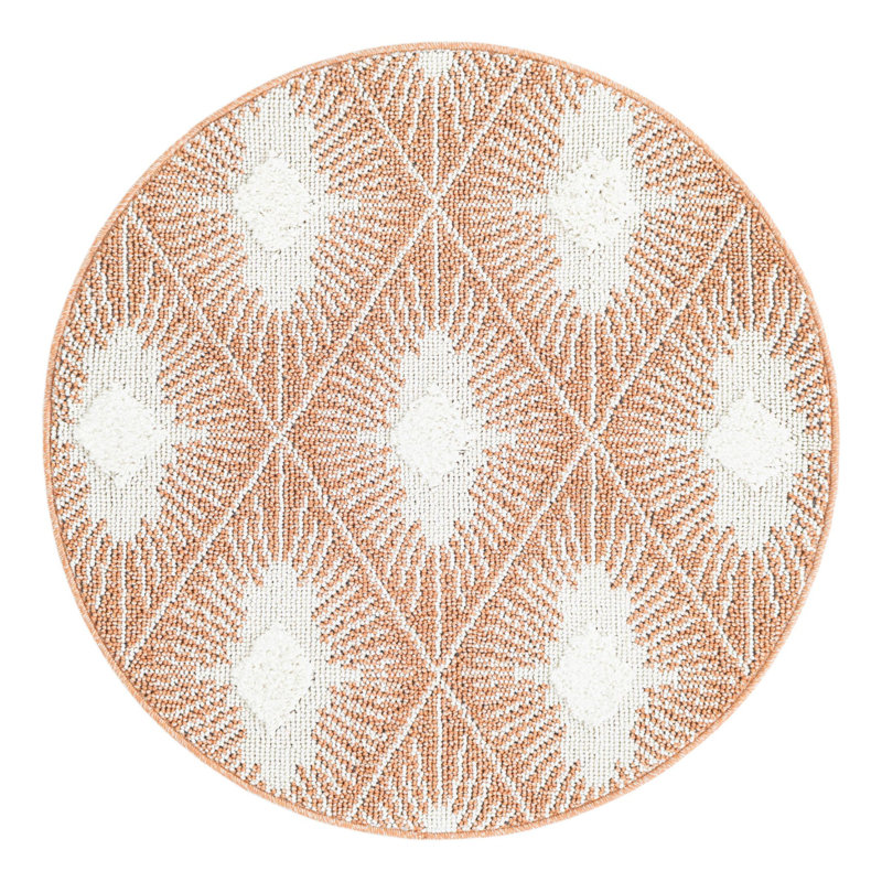 Jessilyn Geometric Indoor Rug, Round 3'3"