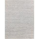 Sorrento Hand Loomed Area Rug in Light Gray
