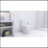 Elongated One Piece Toilet White