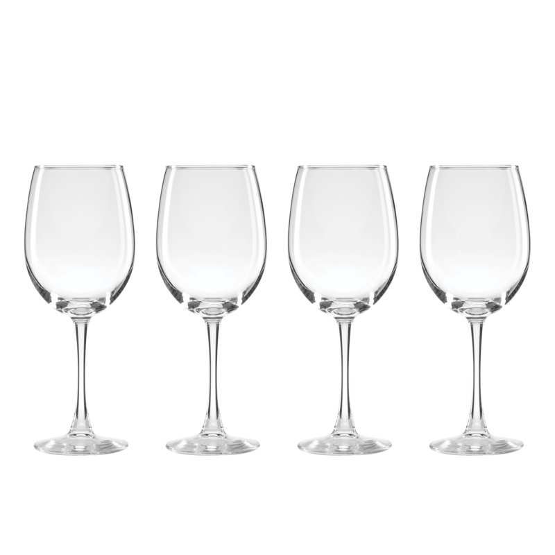 Ensemble de 4 verres à vin tout usage Oneida de 5 heures Oneida