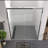 - Finished 56 60" Adjustable Width Double Sliding Shower Enclosure With 1/4"  6Mm  Tempered Glass, Waterproof And For Bathroom Clear Glass Door Hardware, Design-121478975