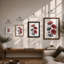 Gerbera Bloom Study Botanical - Framed Print-2076942121-2076942132