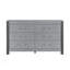 Commode Lorenzo Silver (Commode)