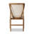 Arcenia 19.88'' H Upholstered Ash Cane Back Parsons Chair